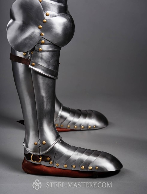 Metal shop boots medieval